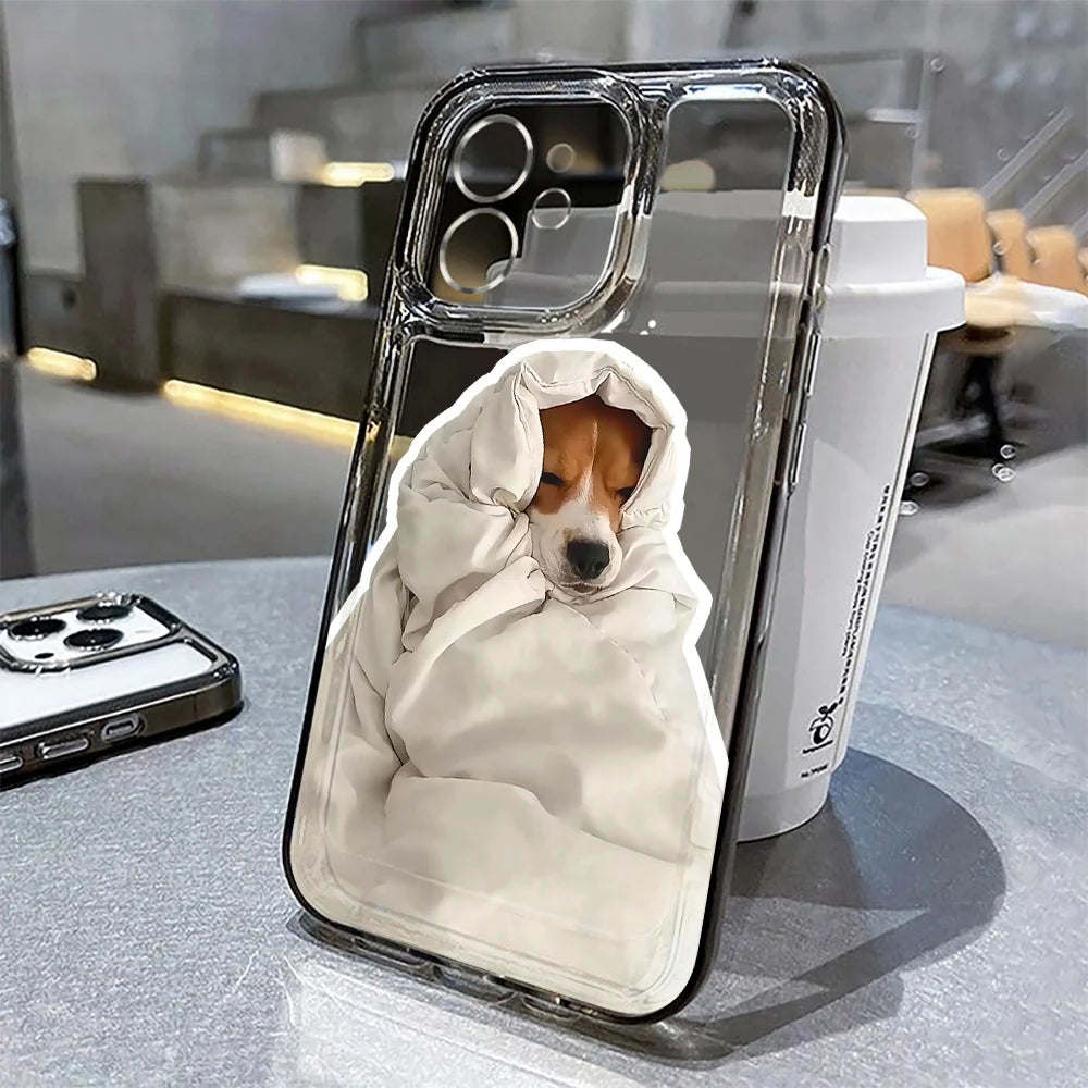 Lovely Cat Soft Phone Case For iPhone