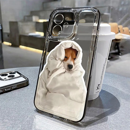 Lovely Cat Soft Phone Case For iPhone