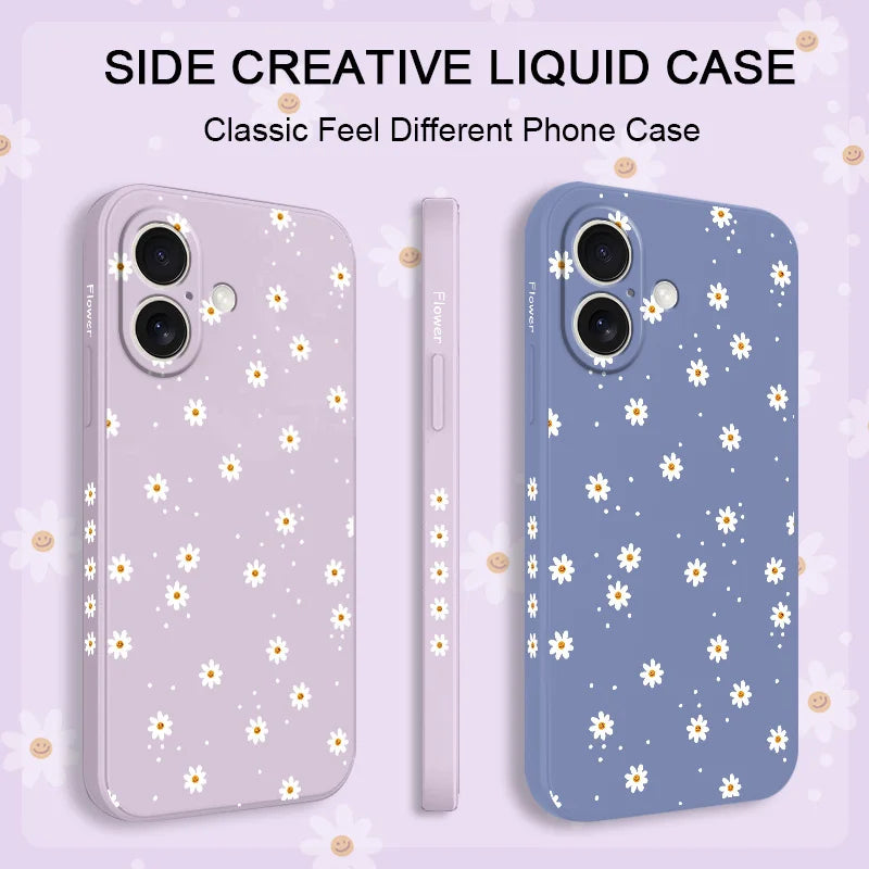 Floral Daisies Phone Case For iPhone