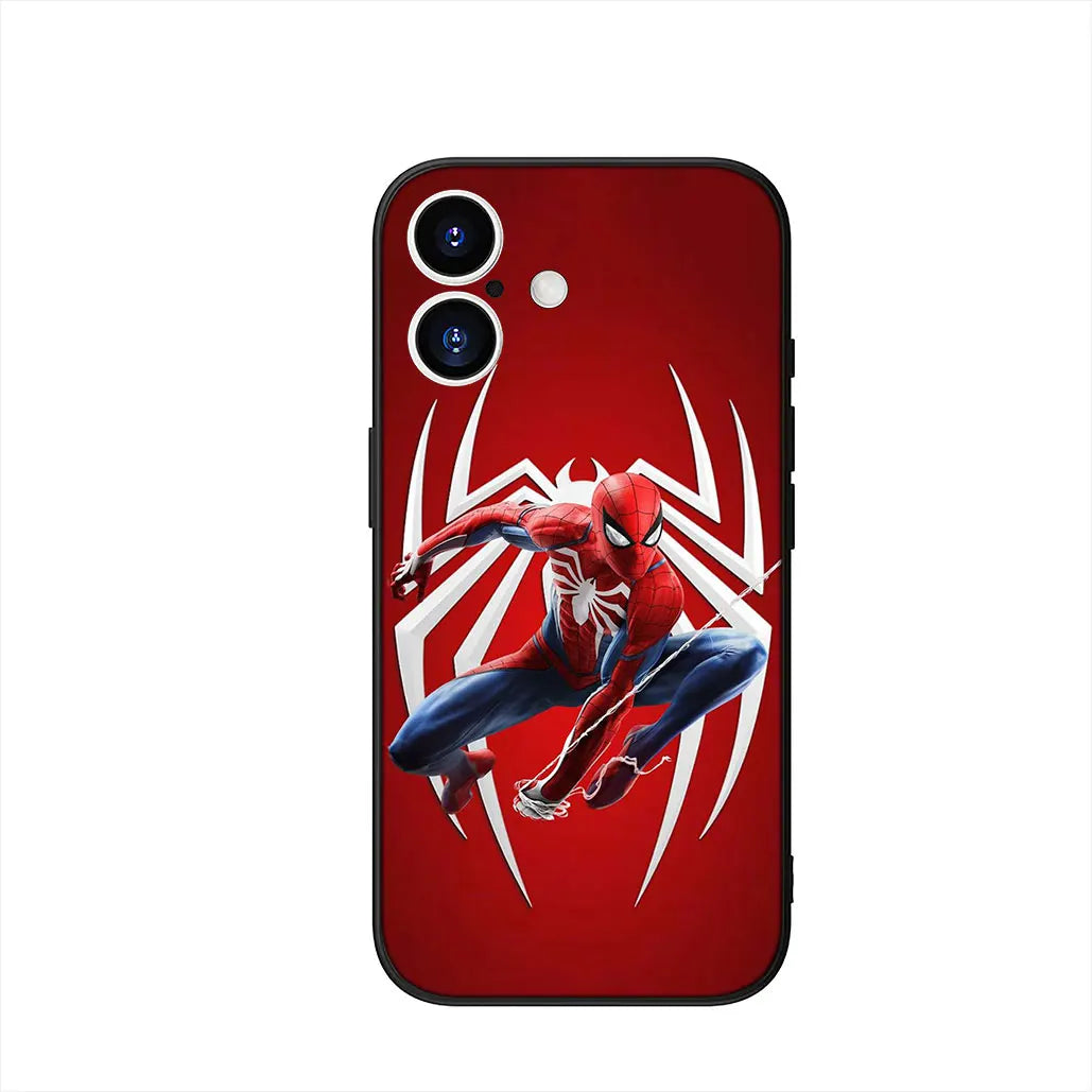 Spider Marvel Man Spiderman Cover Phone Case For Apple iPhone