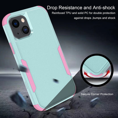3 Layer Case For iPhone Luxury Armor Shockproof Soft Bumpers Hard Cover