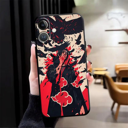 Black Soft Phone Cover Case For iPhone