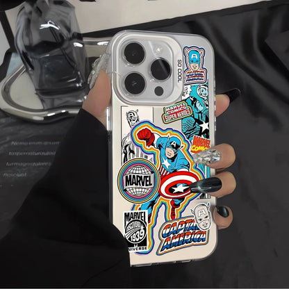Retro Thanos Avengers Phone Case For iPhone