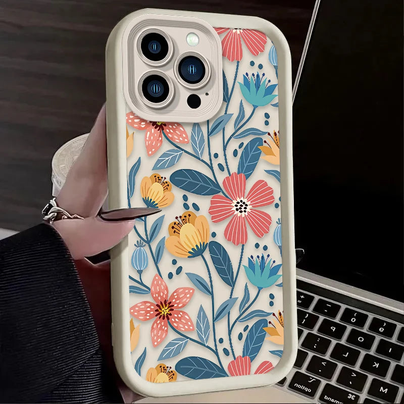 Art Colorful Flower Phone Case