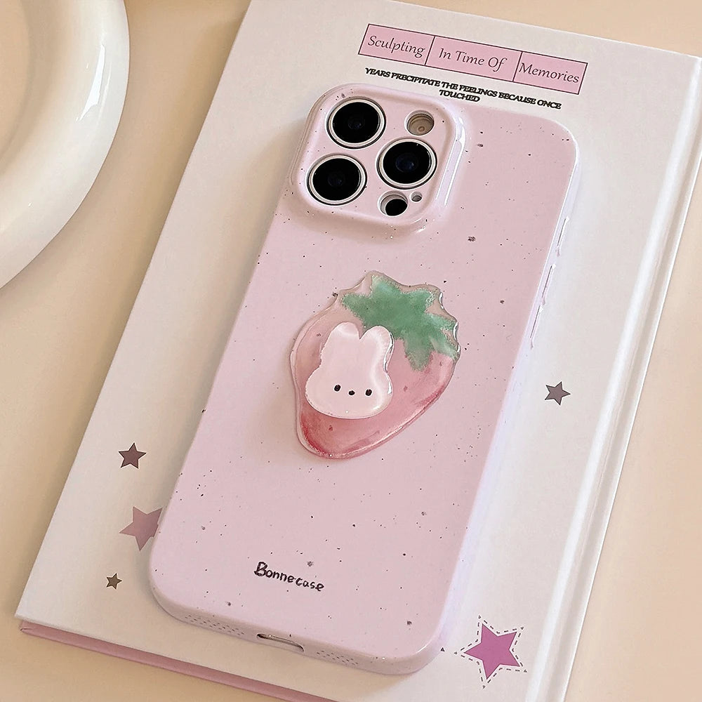 Cute Rabbit Cartoon Animals Phone Case