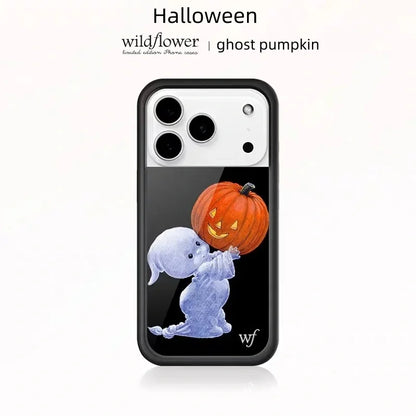 Wildflower Ins Little Ghost Phone Case For iPhone