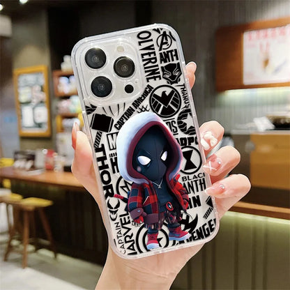 Anime Marvels Spider Man Magnetic Phone Case For iPhone