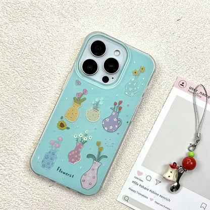 Romantic Flower Vase Bracelet Compatible Phone Case