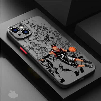 Cute Basketball Star Phone Case For iPhone