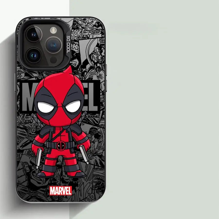 Marvel Groot Deadpool Cover Phone Case