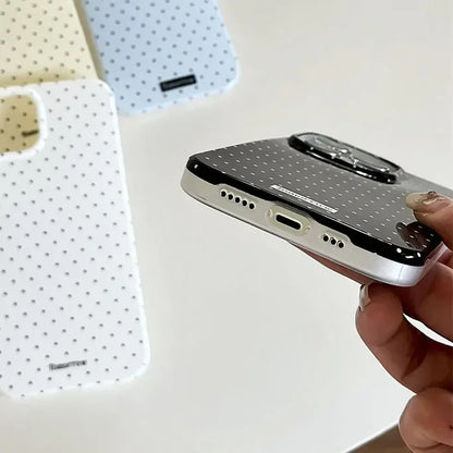 INS Polka Dot Small Fresh Mobile Phone Case For iPhone Shockproof Cover For iPhone