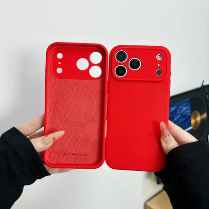 Luxury Liquid Silicone Magsafe Magnetic Phone Case For iPhone