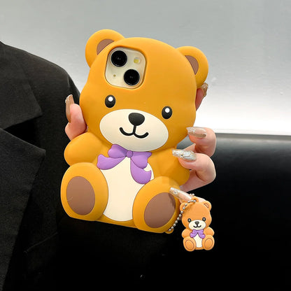 Kawaii Teddy Bear Phone Case