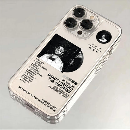 The Weeknd Minimalist Poster album Phone Case For iPhone