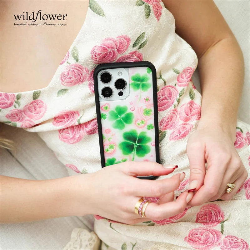 Wildflower Ins Miss Lucky Phone Case For iPhone