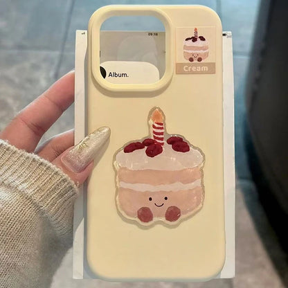 Interesting Cute Cake Compatible Phone Case