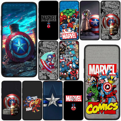 Casing For Apple iPhone Captain Marvel America Shield
