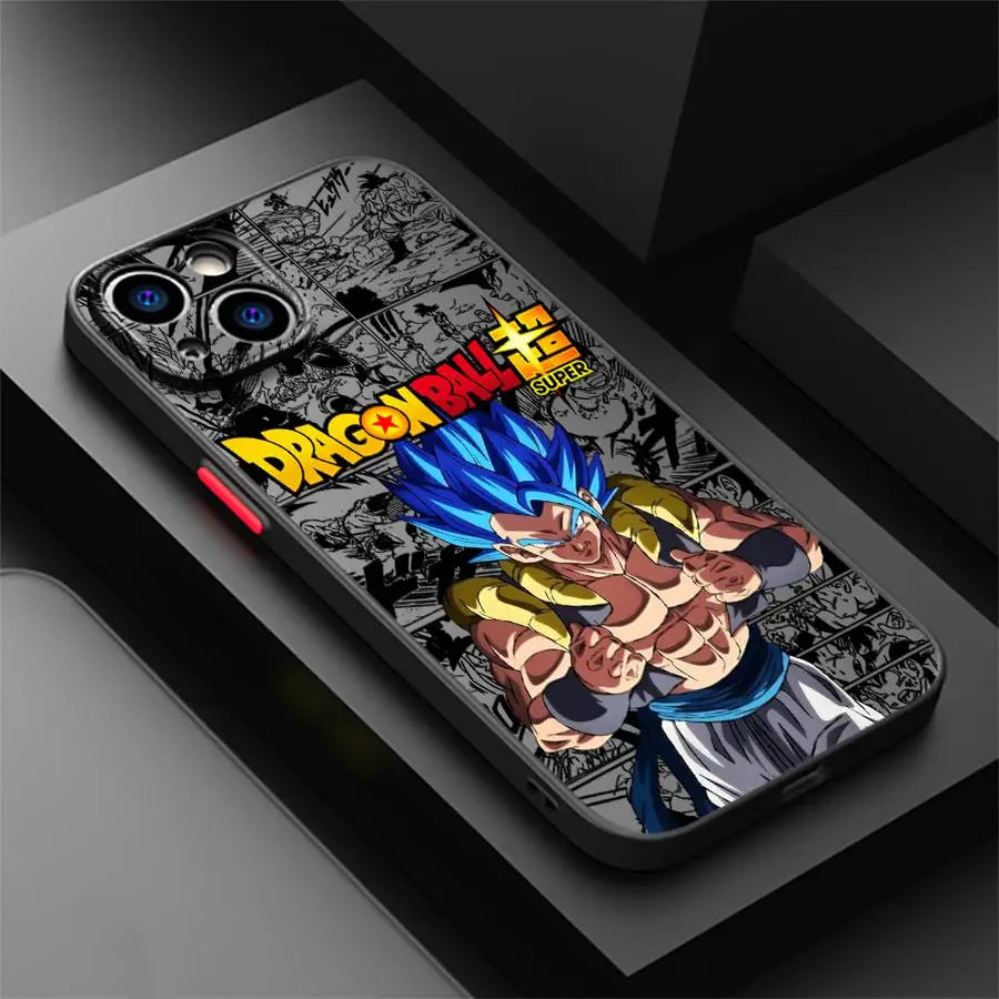 Case For iPhone Back Phone Cover Dragon Ball Saiyan 4 Son Goku