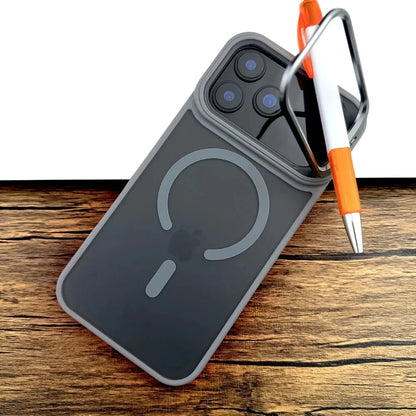 For Magsafe Matte Translucent Phone Case For iPhone