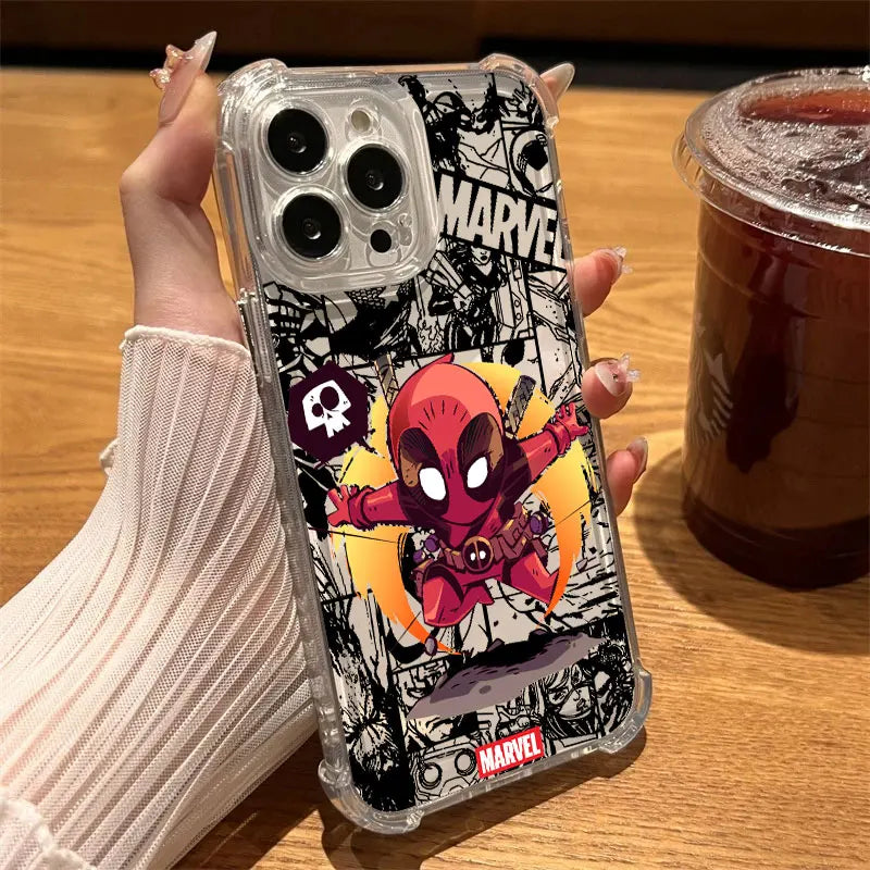 Marvel Spider Man Venom Clear Case For iPhone