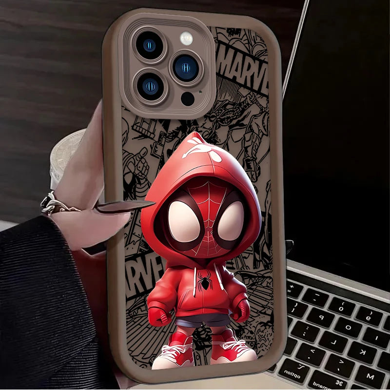 Marvel Spider Man Iron Man Version Case For iPhone