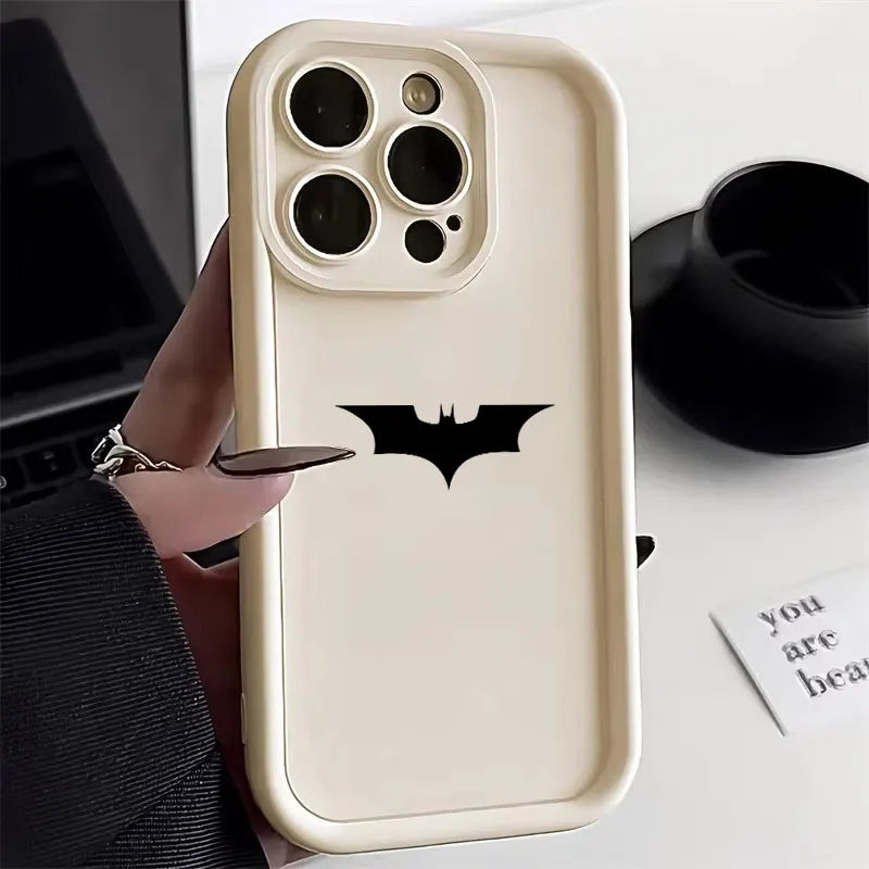 Marvel Batman Ironman Cute Silicone Case For Apple iPhone