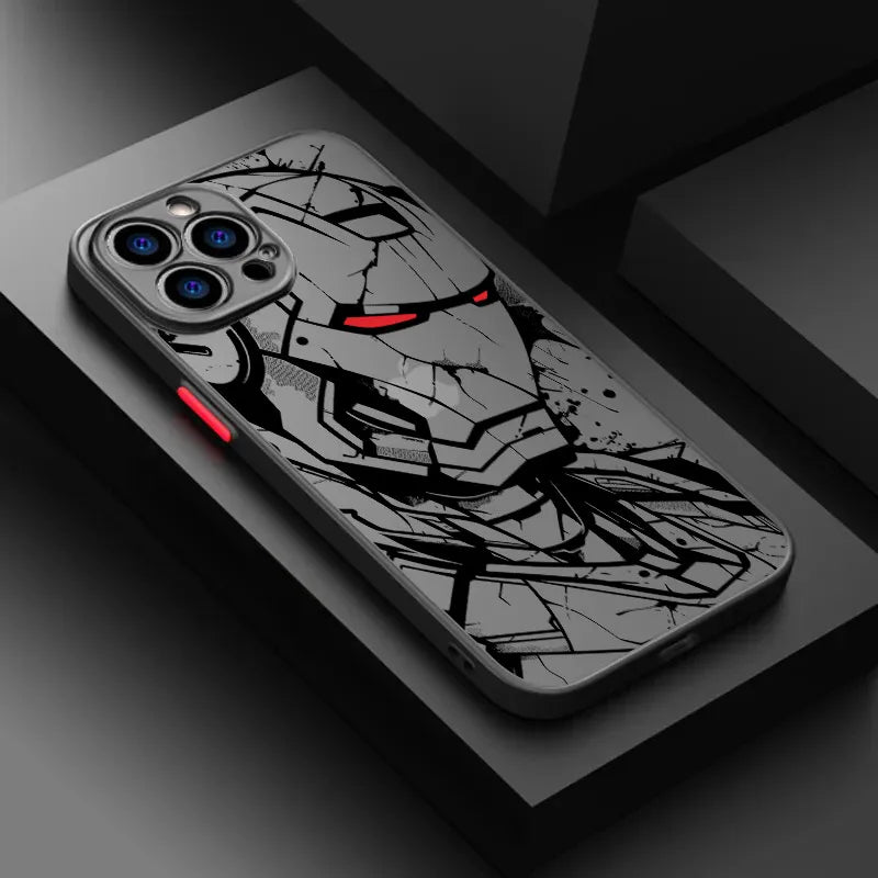 Marvel Venom Iron Man Groot Phone Case For iPhone