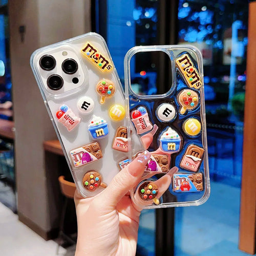 Super Cute Beans Chocolate Phone Case