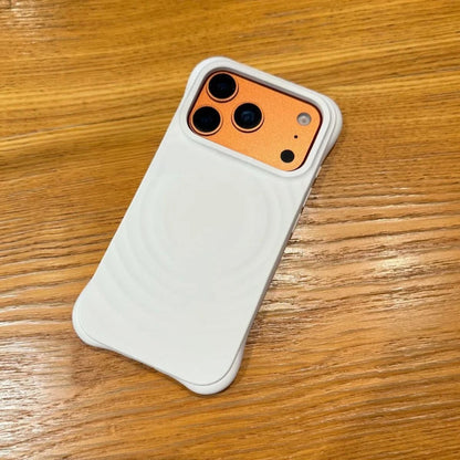 White Ripple Silicone Ripple Silicone Case For iPhone