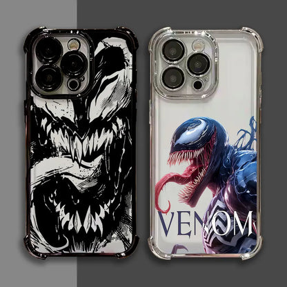 Venom Art Marvel Luxury Shockproof Case For iPhone