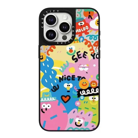 Funny Rich Collaborative Monster Design Phone Case