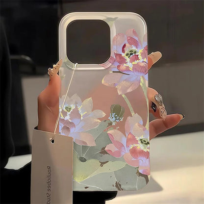 Flower Clear Phone Case For iPhone Case iPhone