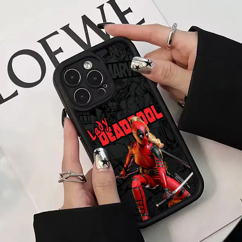 Ladypool Lady Deadpool Marvel Case For Apple iPhone