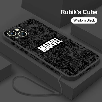 Marvel Superhero Cartoon For Apple iPhone