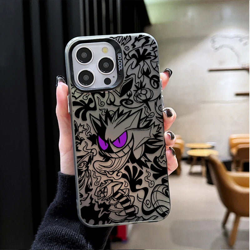 Pokemon Gengar New Hard Phone Case For iPhone Shockproof Cover