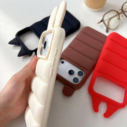 Love Heart Wing Soft Silicone Case For iPhone