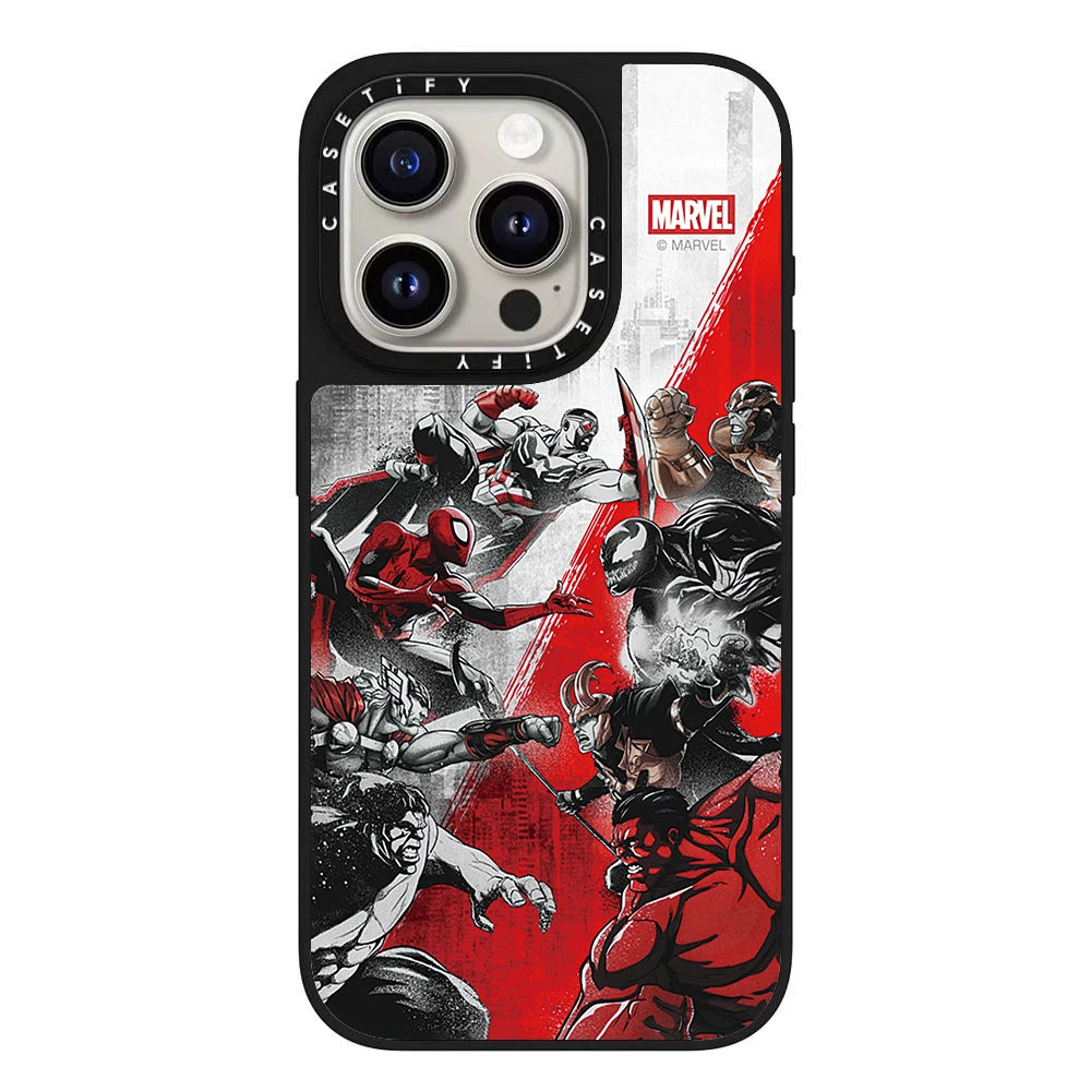 Marvel Spider Man Iron Man Series Phone Case For iPhone