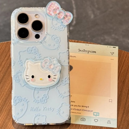 Candy 3D Bowknot Hello Kitty Phone Case