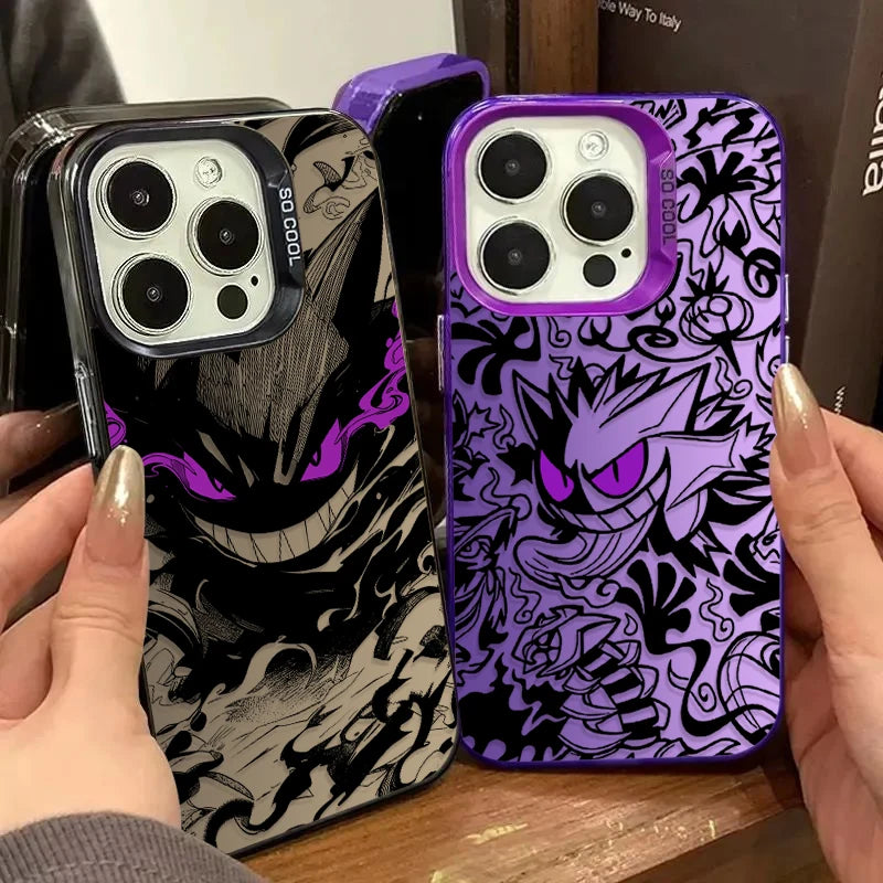 Pokemon Gengar New Hard Phone Case For iPhone Shockproof Cover