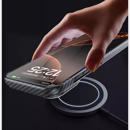 Slim Kevlar Carbon Fiber Anti-Fingergrint Case For iPhone