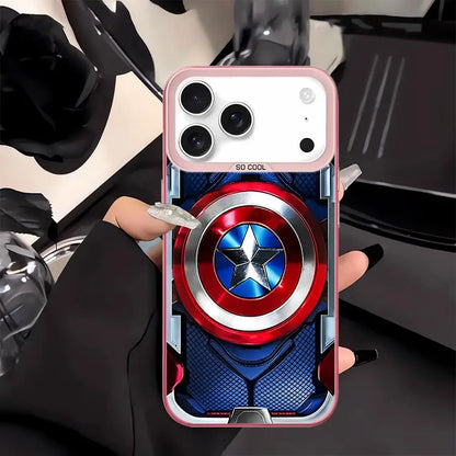 Marvel Ironman Sipiderman Case For iPhone Back Phone Cover