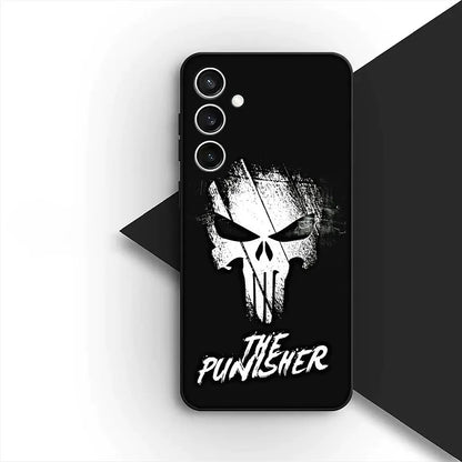 Cover For Apple iPhone The Punisher Marvel Skull