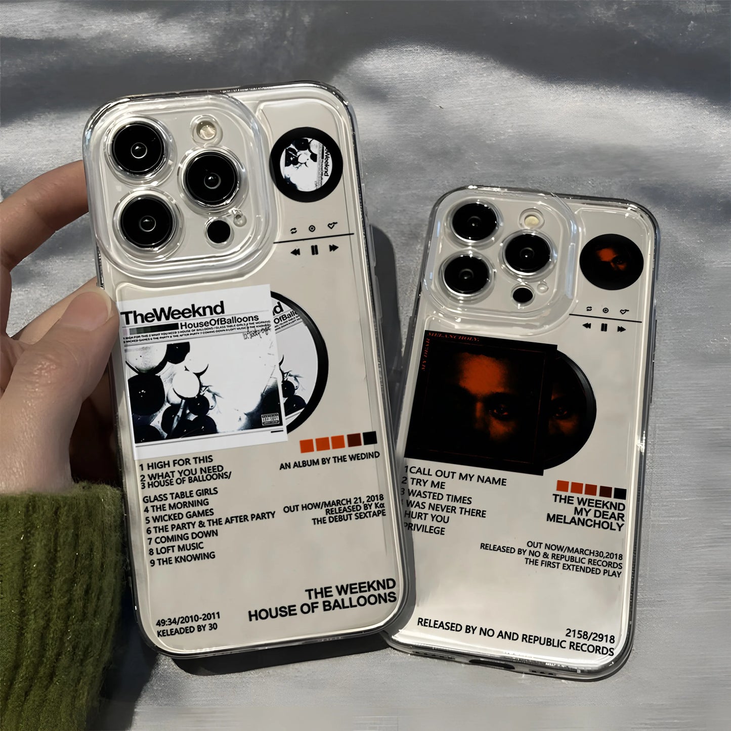 The Weeknd Minimalist Poster Album Phone Case For iPhone