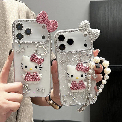 Hello Kitty Bling Glitter iPhone Case