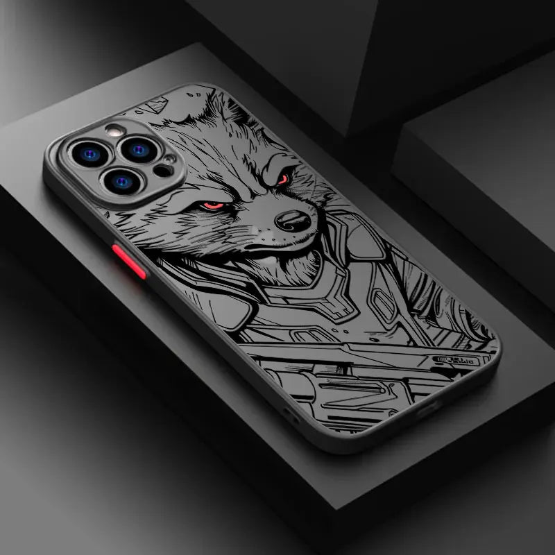 Marvel Venom Iron Man Groot Phone Case For iPhone