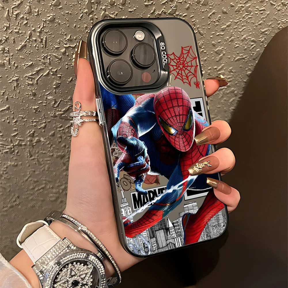 Marvel Cool Spider Man Phone Case For iPhone