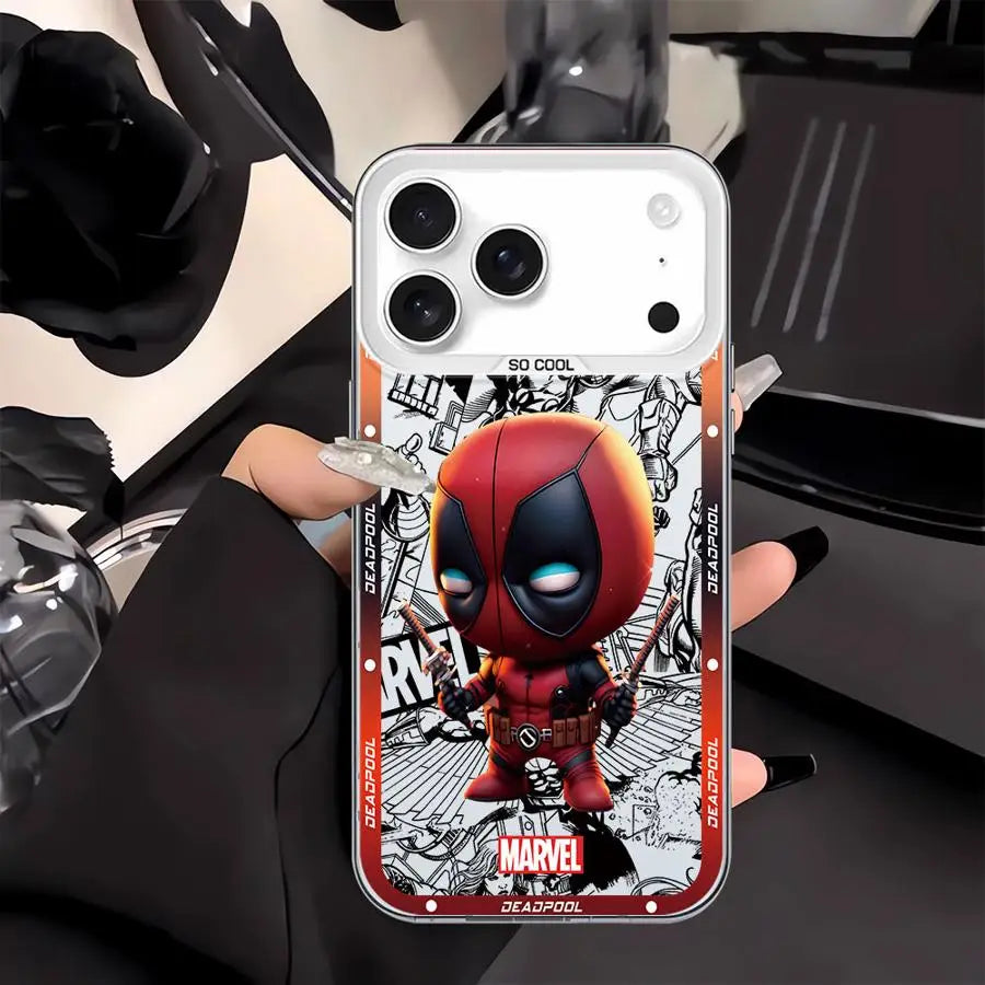 Marvel Deadpool Venom Back Phone Cover Case For iPhone