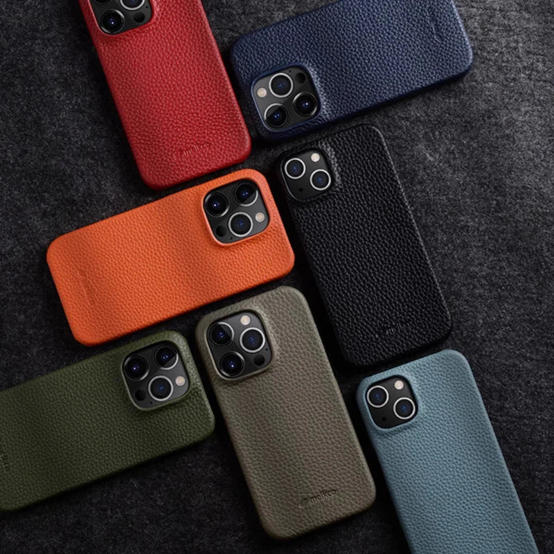 Melkco Premium Genuine Leather Phone Case For iPhone