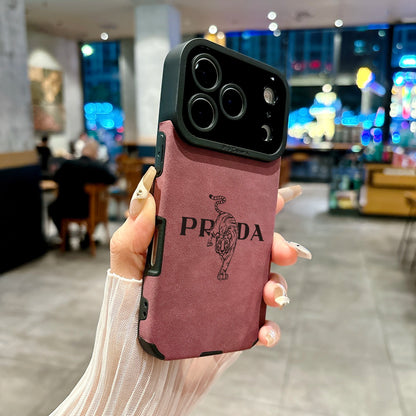 Microfiber Leather Phone Case For iphone Luxury Funda Italy Tiger Streetwear Cases