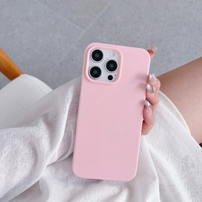 Shockproof Pink Phone Case For iPhone – Soft Ultra-Thin Silicone